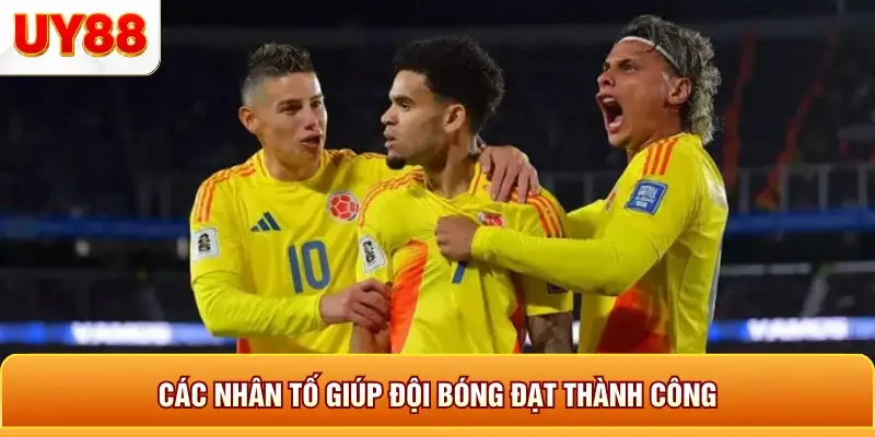 Các nhân tố giúp đội bóng đạt thành công
