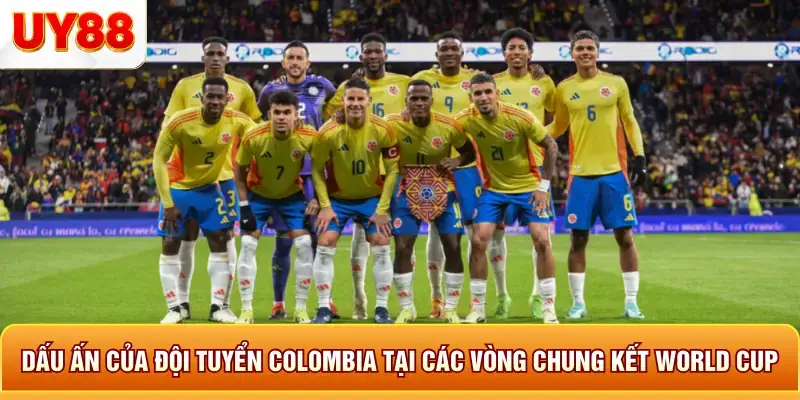Dấy ấn của đội tuyển colombia tại các bòng chung kết world cup 