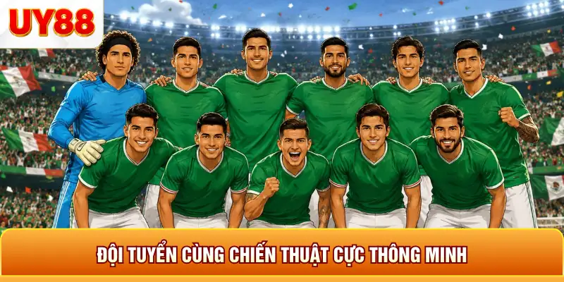 Đội tuyển cùng chiến thuật cực thông minh Đội tuyển cùng chiến thuật cực thông minh