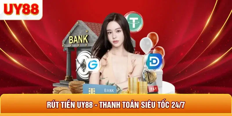 Rút tiền uy88 thanh toán siêu tốc 24/7