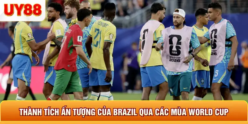 Thành tích ấn tượng của brazil qua các mùa world cup Thành tích ấn tượng của brazil qua các mùa world cup